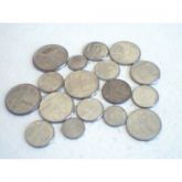 lote com 16 moedas antigas brasileiras a partir de 1967